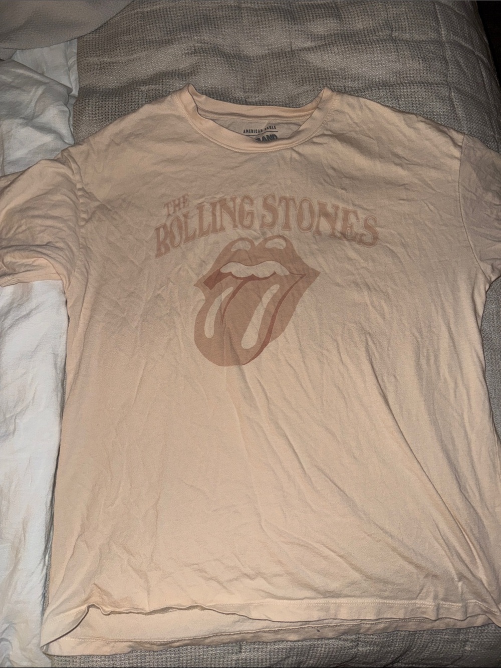 American Eagle Rolling Stones cotton tee